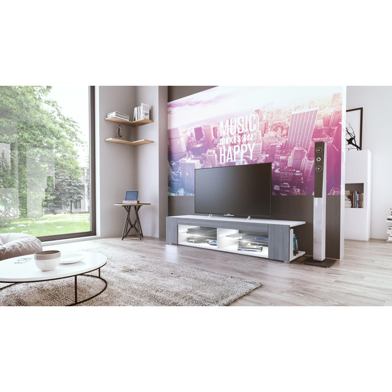 Killion TV Stand for TVs up to 60", Avola Anthracite