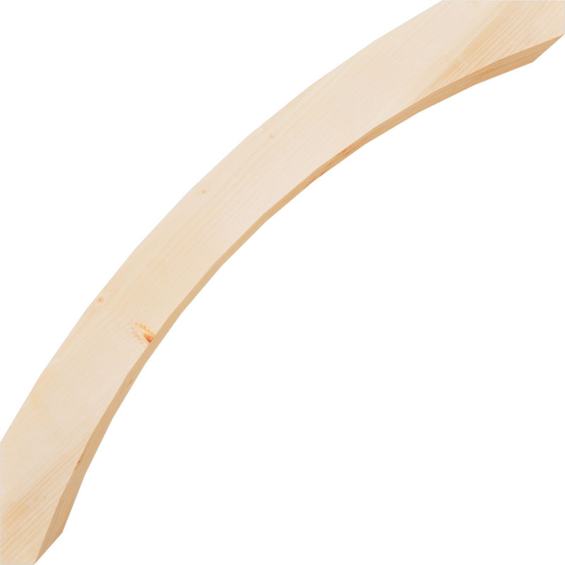 Genouillère Thorton, Sapin Douglas de 5 1/2 po (lisse), 42 po X P 42 po H