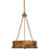 Rustic Lodge 4 - Light Glass Chandelier