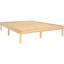 Lit plateforme en bois massif de 14 po Kailianna-474835062-474835060