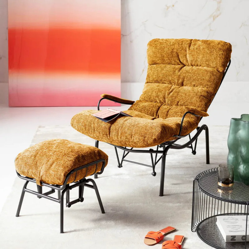 "Sessel mit Hocker Vienna 87842"