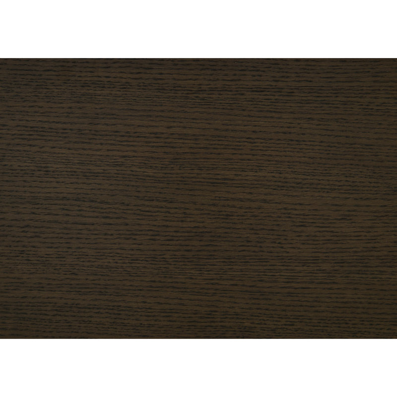 Classic Dark Espresso Rectangular Dining Table, Removable Leaf, Elegant Wooden Furniture