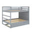 Spacious Full-Over-Full Bunk Bed With Detachable Twin Trundle-1669910730