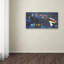 « hawaii state map », impression sur toile tendue-16420222