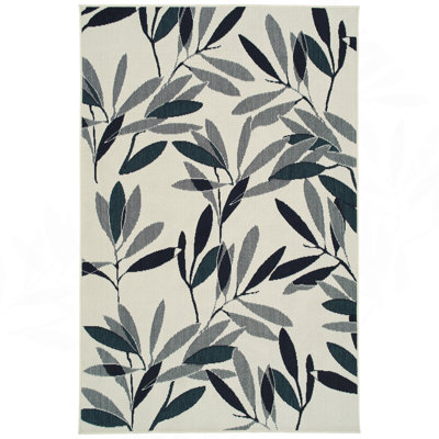 Tapis décoratif moderne texturé