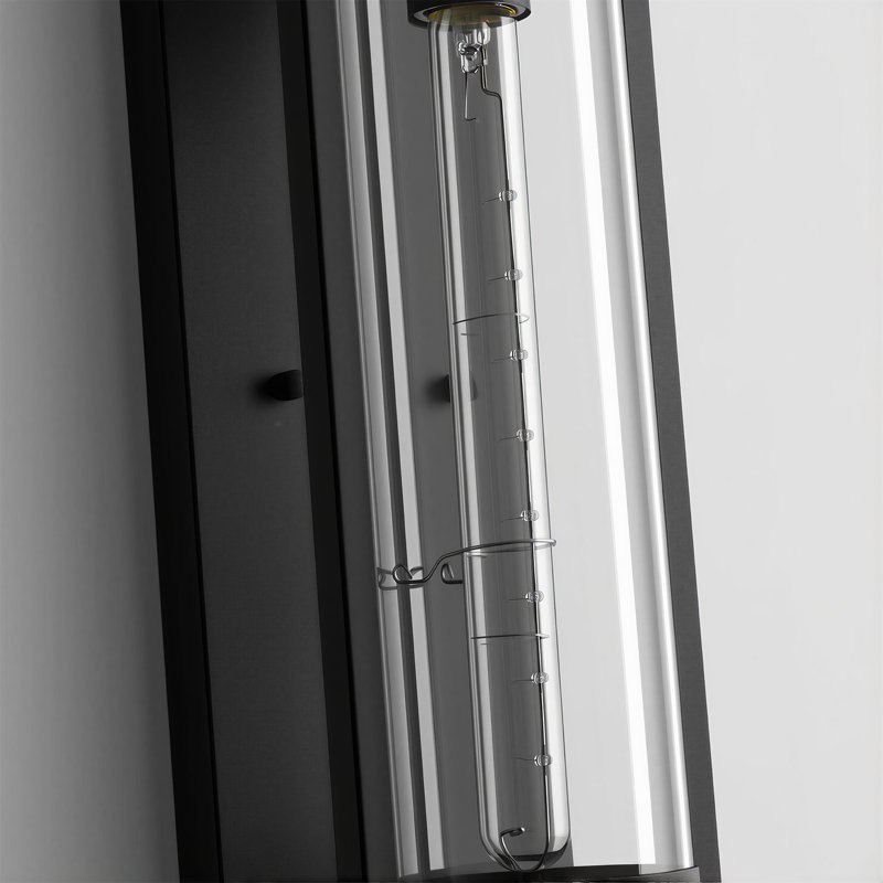 Lampe murale d'extérieur 14 "pour la maison, le patio, la porte d'entrée et la lampe extérieure permanente pour le garage