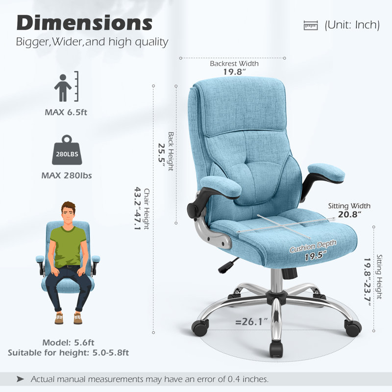 Dolcho Executive Chair, Blue