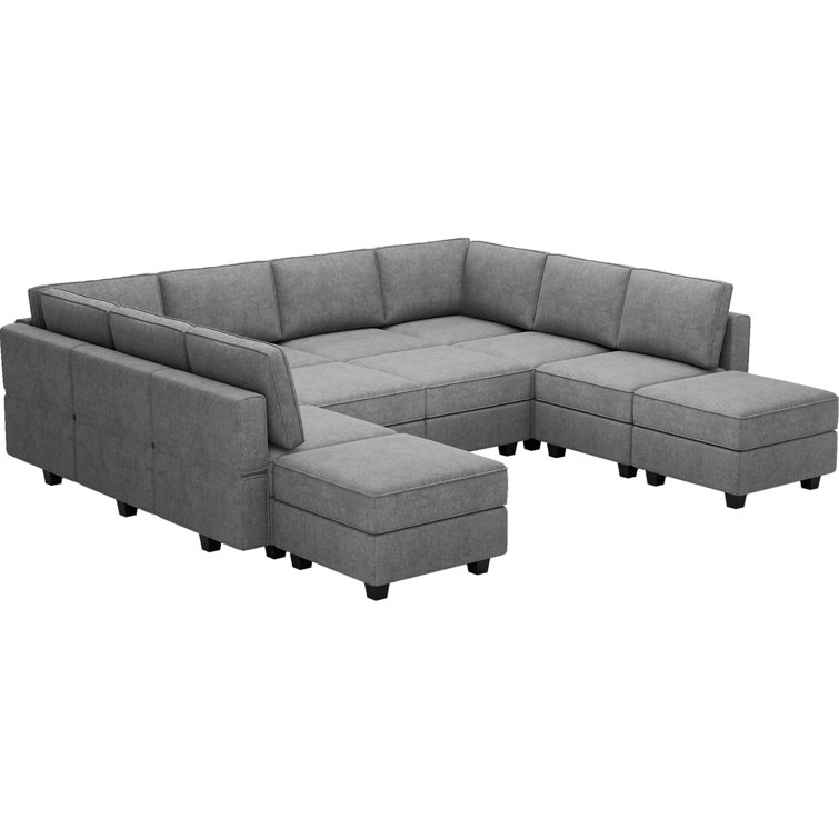 Jobyna 12 - Piece Upholstered Reclining Sectional