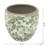 Ceramic Flower Vase with Floral Pattern