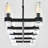 10 - Light Dimmable Linear Chandelier-88234819