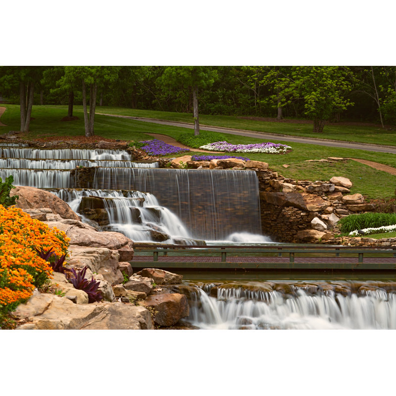 The Park - Wrapped Canvas Print, 30cm H x 46cm W
