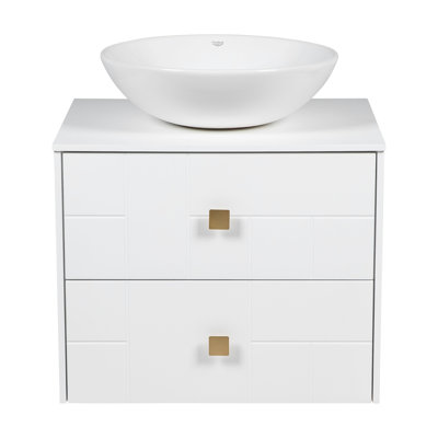 Meuble-lavabo autoportant avec lavabo Spruha-F_Modern