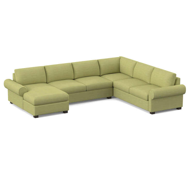 140" Wide Right Hand Facing Sleeper Corner Sectional, Innerspring, Archetype Quartz