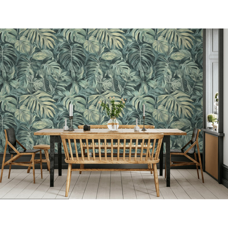 Papier peint amovible Jungle Oasis, L 72 po x l 28 po