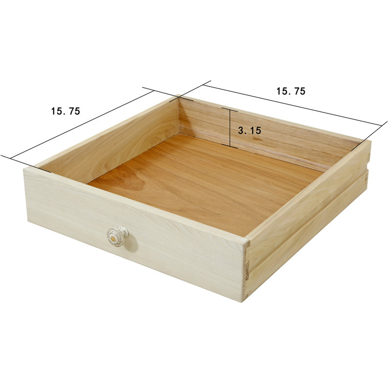 Asbel Solid Wood Writing Desk