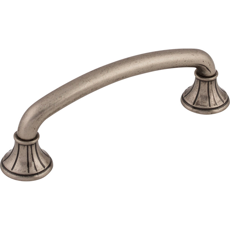 Lund Bar pull, Pewter Antique, 4" Center to Center