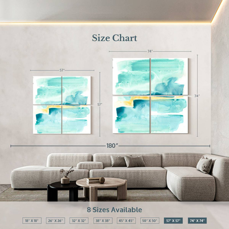 Liquide Shoreline IV, H 57 po x l 57 po