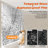 Single Sliding Shower Door In American Style For Bathroom, 56 - 60 "W X 76" H, 1/4"  6 Mm  Clear Tempered Glass, Proof Film, Stainless Steel Handle And Square Tube Track Brushed Nickel, Big Wheels