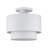 Acklin 2 Light White Medium Semi-flush-135025498-135025499