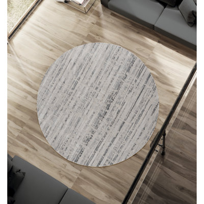Tapis gris Emmeline