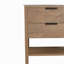 Meuble-lavabo de 30 pouces avec planche en bois massif et 2 tiroirs-1060751699