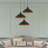 Schultz Metal 1-Light Single Dome Pendant with Adjustable Hanging Height -244780255-244761618