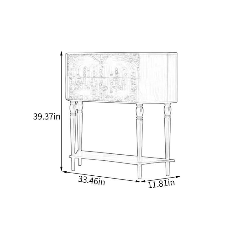 Armoire de rangement élégante en pin, Noyer