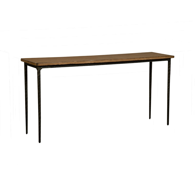 Outi Reclaimed Pine Console Table, Antique Natural