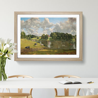 Wivenhoe Park in Essex by John Constable - Framed Print