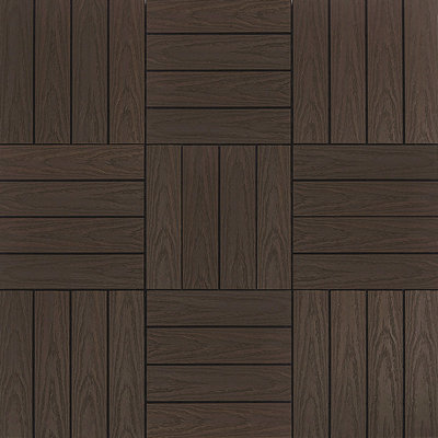 NewTechWood UltraShield Naturale 12 " L x 12 " W Tile