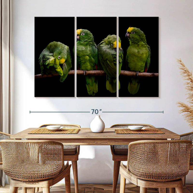 Yellow Crowned Parrots