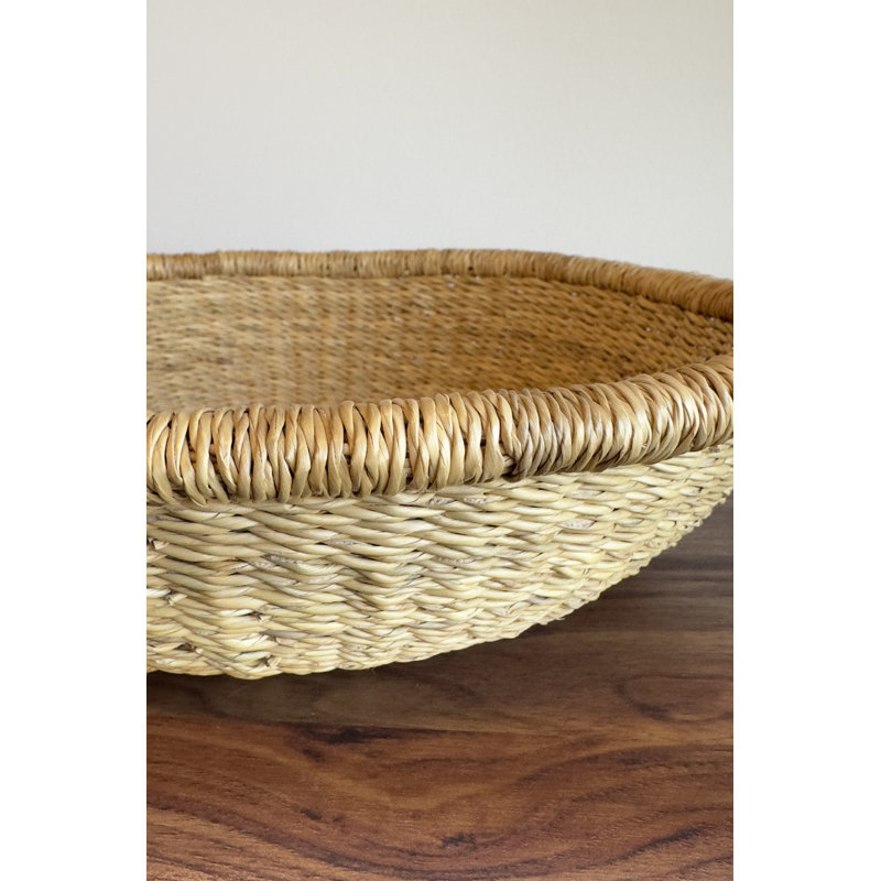 Handwoven Tray Basket