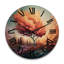 Horloge murale en bois massif Okken-1643862215