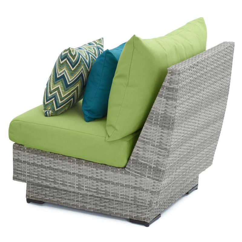 Cannes 9 Piece Seating Group with Cushions, Canvas Ginkgo Sunbrella® Canvas