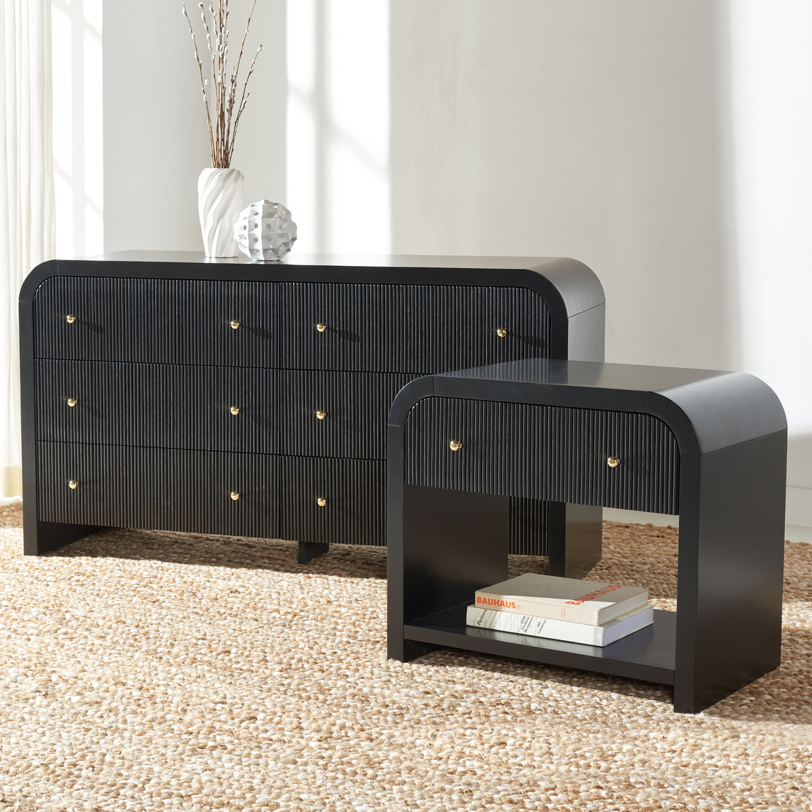 Liabella Bedroom Set, Black
