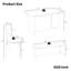Table et chaise de salle à manger quatre pièces avec élégance industrielle, acier gris, facile à entretenir, convient aux repas en famille