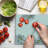 Ambesonne Flower Cutting Board Large Size Chamomiles Springtime Grey Mustard