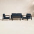Townsend 4 - Person Patio Conversation Sets with Sunbrella® Cushions
