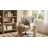 Arcana Modern Faux Leather Swivel Wingback Chair-303155190