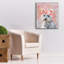 «Flower Crown West Highland Terrier 2» par Furbaby Affiliates, art mural sur toile-1143464028
