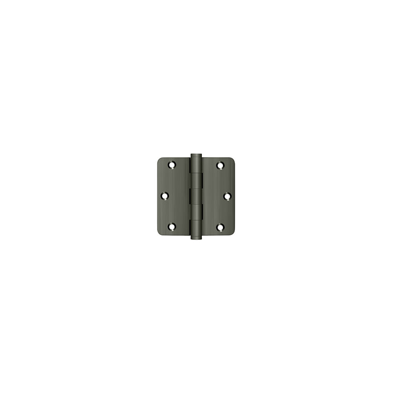 102'' x 102'' Butt Bearing Hinge, Antique Nickel