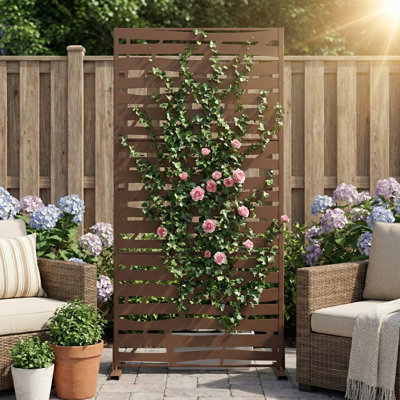 Privacy Screen Metal Fence Panel