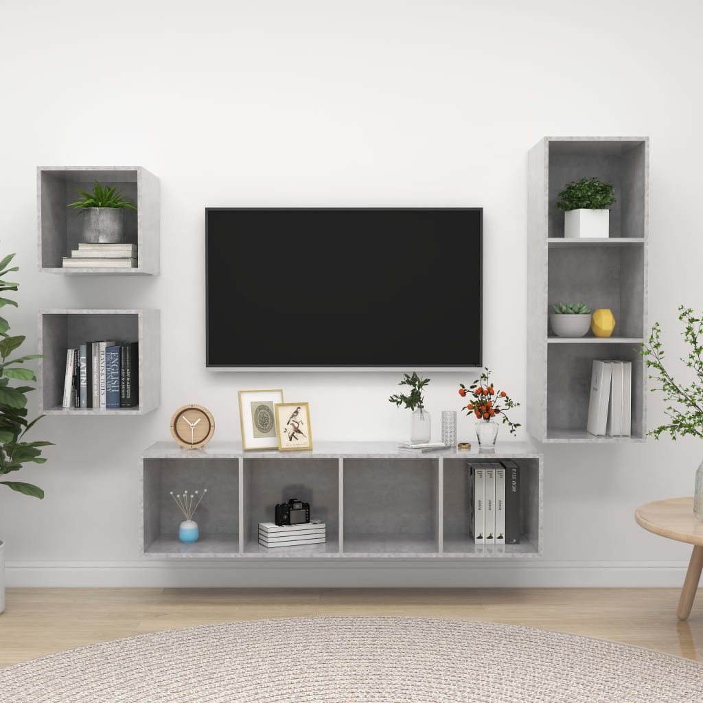Dravion Unfinished Floating TV Stand for TVs up to 88"