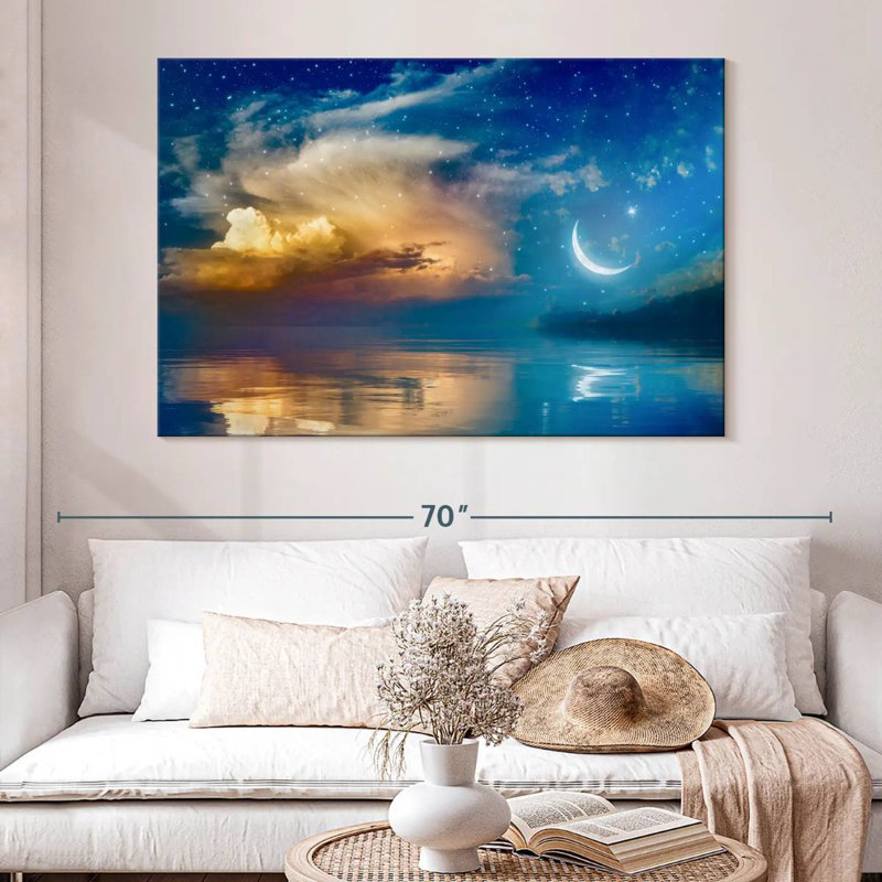 Alvord A Night Sky, 34" H x 51" W