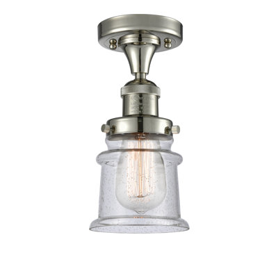 Plafonnier semi-encastré 1 lumière 5,25 po Alexandira