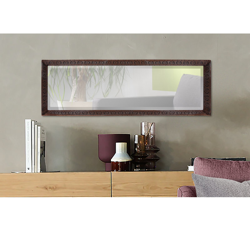 Gualberto Rectangle Metal Wall Mirror