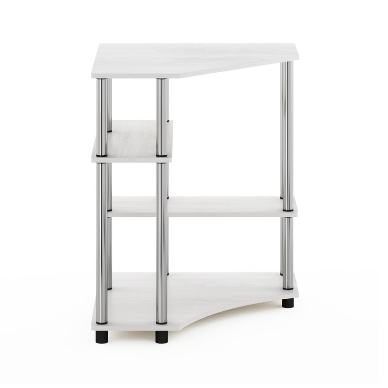 Corner Writing Desk, White Oak