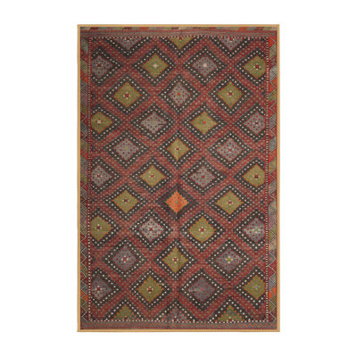 Tapis brun Southwestern