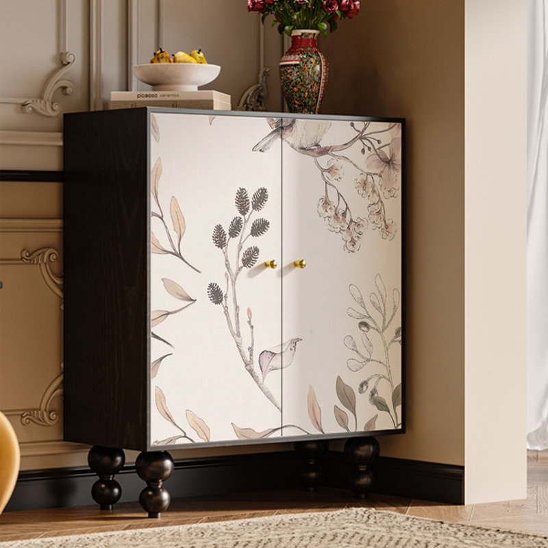 Armoire d'appoint de style médiéval américain