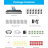 16CH 4K PoE NVR Security Camera System with 4TB HDD, 12pcs 4K Outdoor Spotlight Cameras, 2-Way Talk